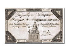 France, 50 Livres, 1792, KM #A72, 1792-12-14, EF(40-45), Lafaurie #164, France,.