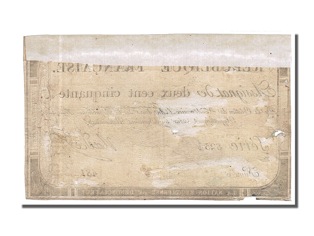 FRANCE, 250 Livres, 1793, 1793-09-28, EF(40-45), Lafaurie #170, FRANCE, 250...