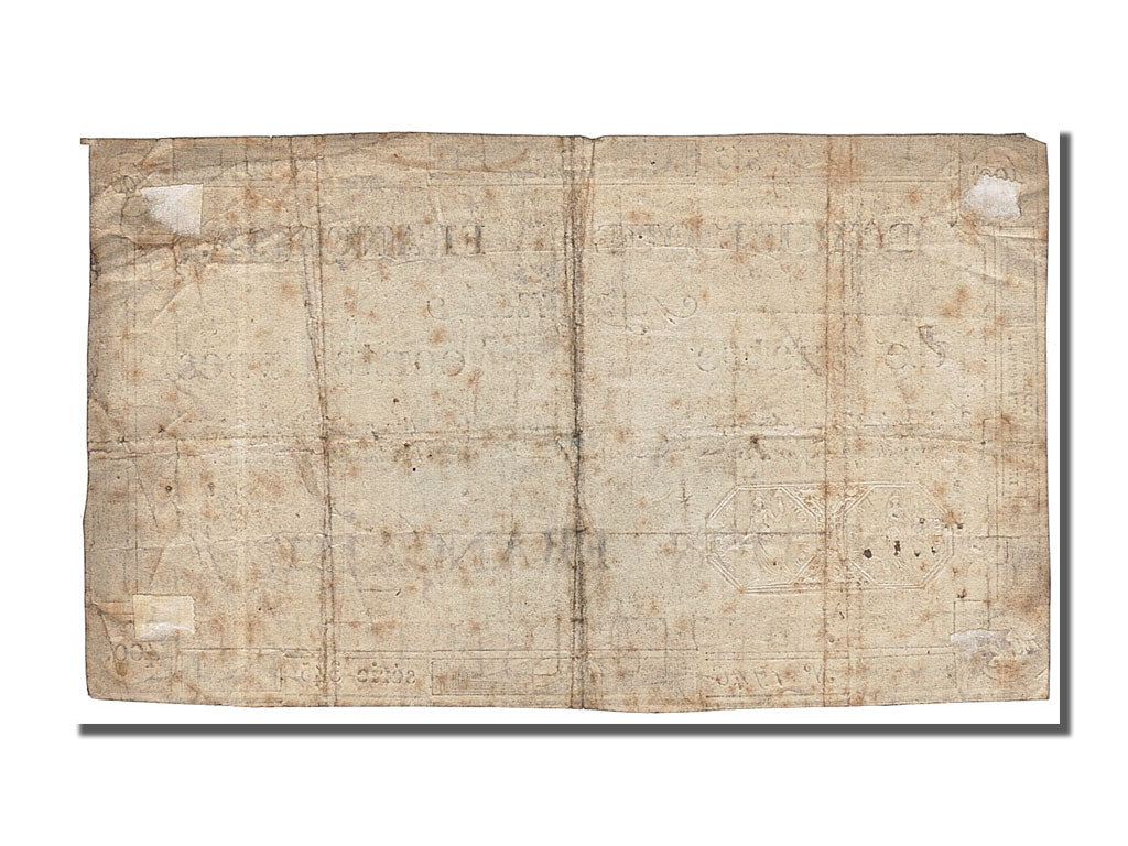 FRANCE, 400 Livres, 1792, 1792-11-21, VF(30-35), Lafaurie #163, FRANCE, 400...