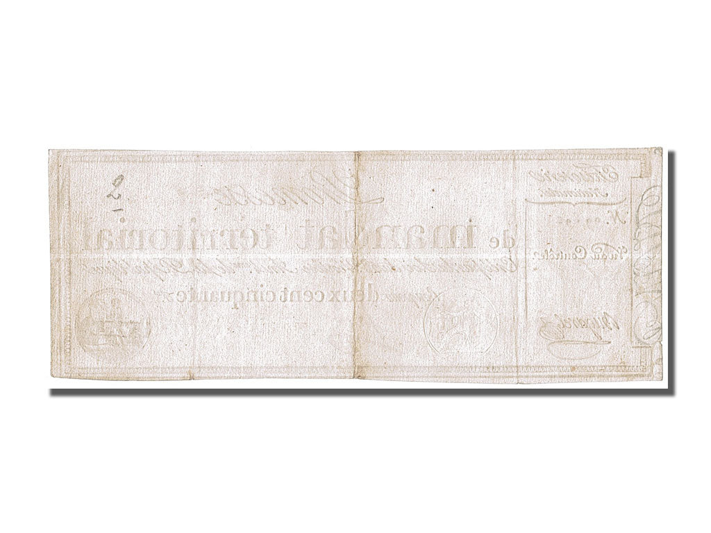 250 Francs Promesse de Mandat Territorial type Sans Série