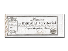 Banknote, France, 25 Francs, 1796, Bugarel, AU(55-58), KM:A83b, Lafaurie:200