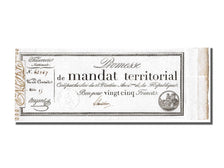 Banknote, France, 25 Francs, 1796, Bugarel, AU(55-58), KM:A83b, Lafaurie:200