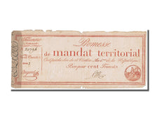 100 Francs Promesse de Mandat Territorial type Avec Série