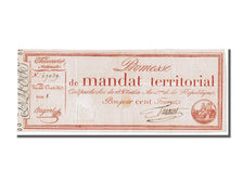 Biljet, Frankrijk, 100 Francs, 1796, Bugarel, SUP, KM:A84b, Lafaurie:201