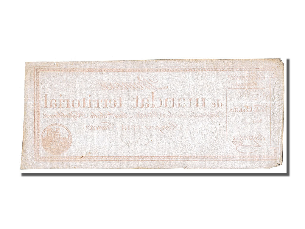 FRANCE, 100 Francs, 1796, 1796-03-18, AU(55-58), Lafaurie #201, FRANCE, 100...