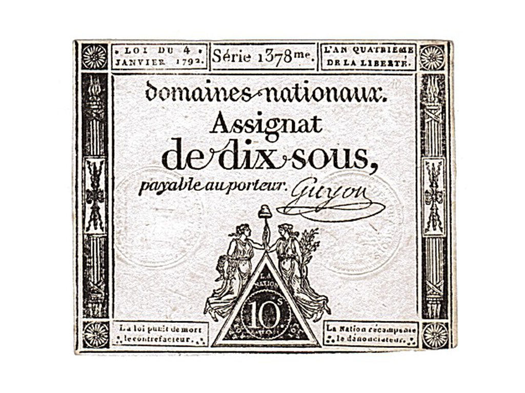 France, 10 Sous, 1792, KM #A53, 1792-01-04, UNC(65-70), Lafaurie #148, France,..