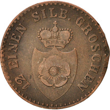 German States, LIPPE-DETMOLD, Paul Alexander Leopold II, Pfennig, 1847, KM 251