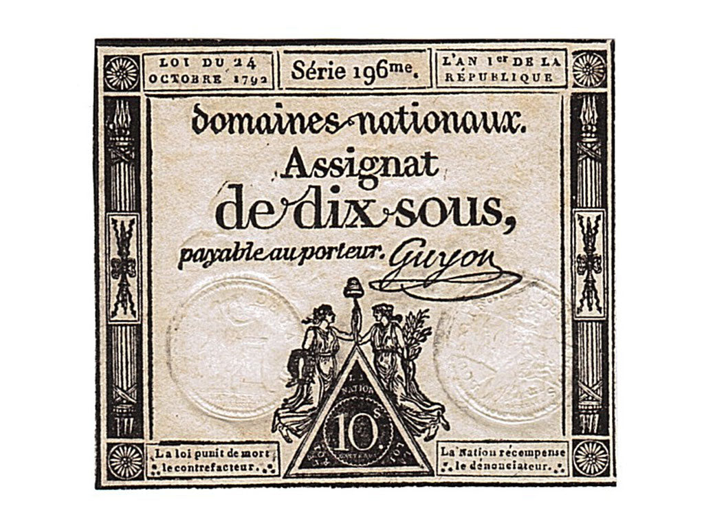 FRANCE, 10 Sous, 1792, 1792-10-24, AU(55-58), Lafaurie #159, FRANCE, 10 Sous,...