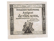 France, 10 Sous, 1792, KM #A64a, 1792-10-24, UNC(63), Lafaurie #159, France, 10.