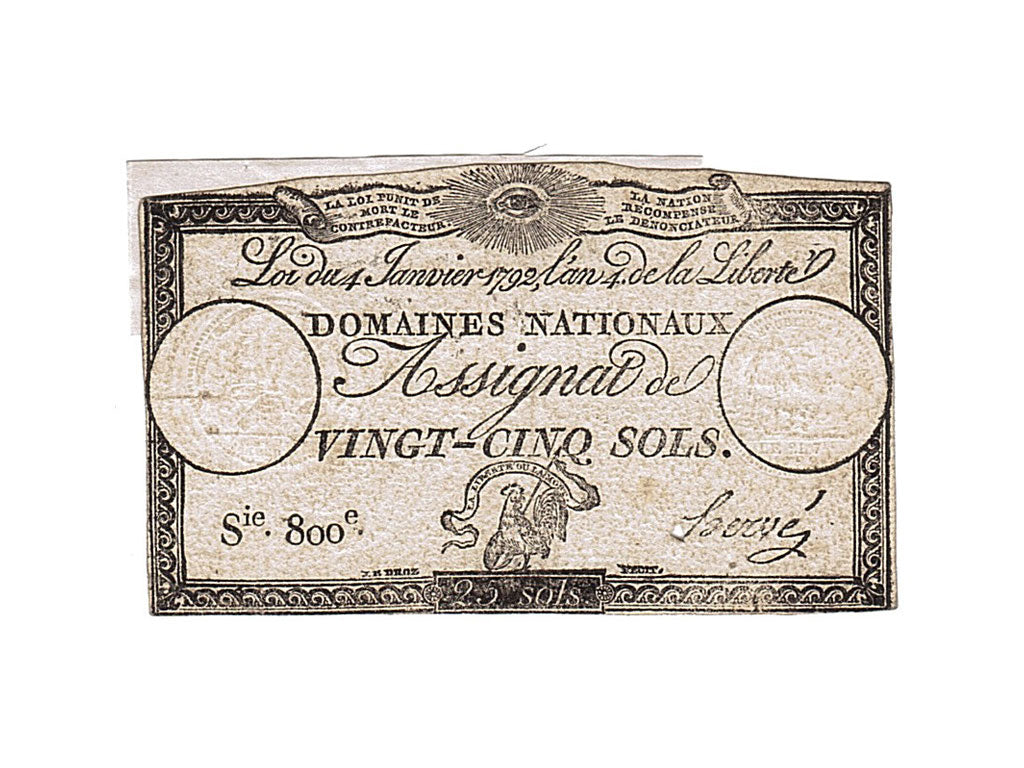 FRANCE, 25 Sols, 1792, 1792-01-04, VF(20-25), Lafaurie #150, FRANCE, 25 Sols,...