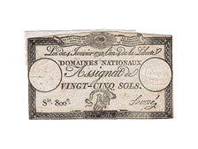 FRANCE, 25 Sols, 1792, 1792-01-04, VF(20-25), Lafaurie #150, FRANCE, 25 Sols,...