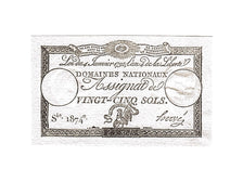 FRANCE, 25 Sols, 1792, 1792-01-04, UNC(63), Lafaurie #150, FRANCE, 25 Sols,...