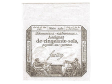 FRANCE, 50 Sols, 1793, 1793-05-23, UNC(65-70), Lafaurie #167, FRANCE, 50 Sols,..