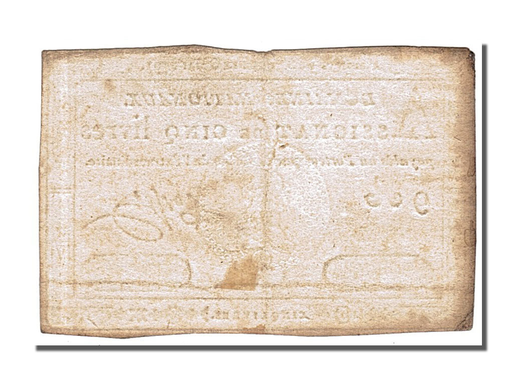 FRANCE, 5 Livres, 1791, 1791-05-06, EF(40-45), Lafaurie #137, FRANCE, 5 Livres,.