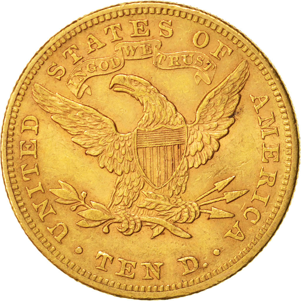 United States, Coronet Head, $10, Eagle, 1895, U.S. Mint, Philadelphia, KM 102