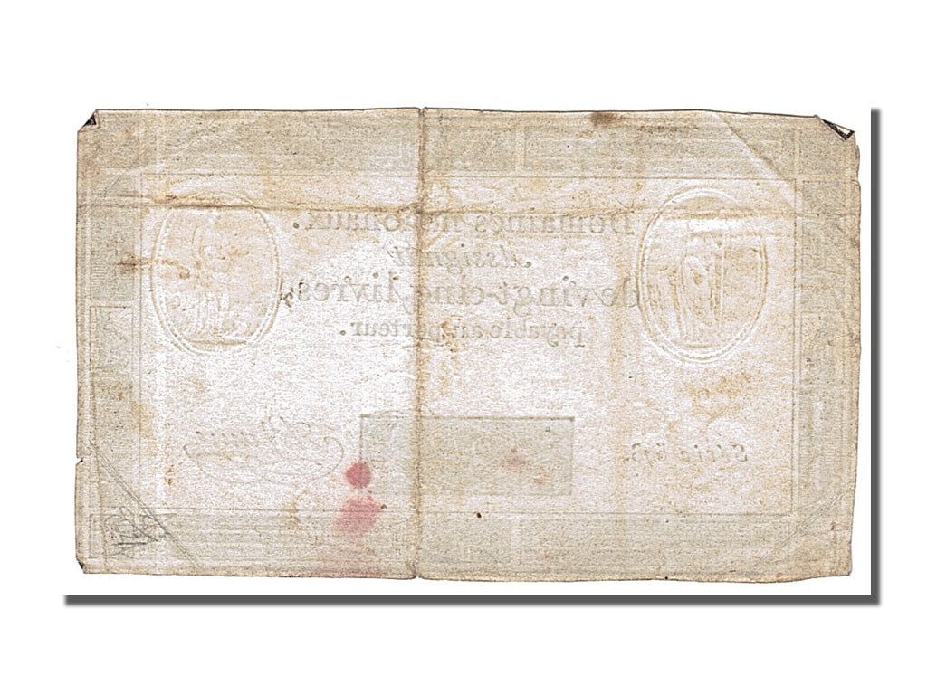 FRANCE, 25 Livres, 1793, 1793-06-06, VF(30-35), Lafaurie #168, FRANCE, 25...