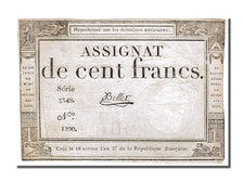 Geldschein, Frankreich, 100 Francs, 1795, Bellet, S+, KM:A78, Lafaurie:173