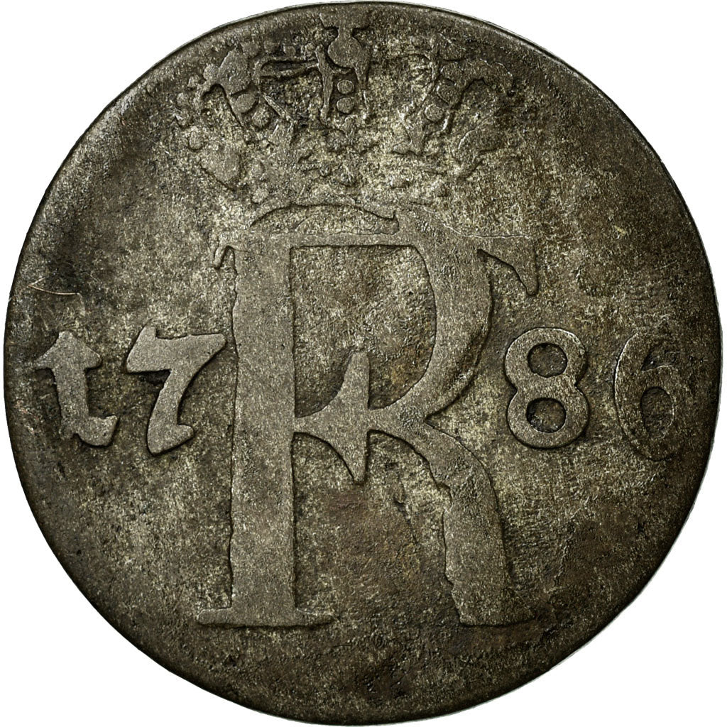 Moneta, Landy niemieckie, PRUSSIA, Friedrich II, 1/24 Thaler, 1786, Berlin