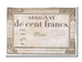 FRANCE, 100 Francs, 1795, 1795-01-07, VF(30-35), Lafaurie #173, FRANCE, 100...