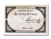 FRANCE, 5 Livres, 1793, 1793-10-31, EF(40-45), Lafaurie #171, FRANCE, 5 Livres,.