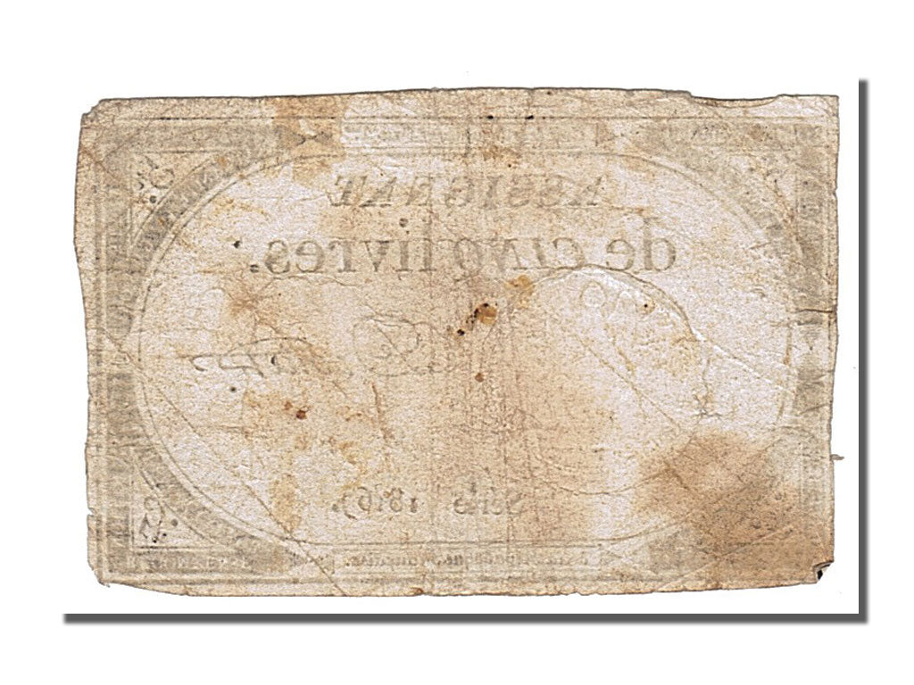 FRANCE, 5 Livres, 1793, 1793-10-31, EF(40-45), Lafaurie #171, FRANCE, 5 Livres,.