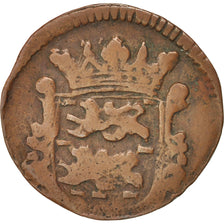 Netherlands, FRIESLAND, Duit, 1682, VF(20-25), Copper, KM:61
