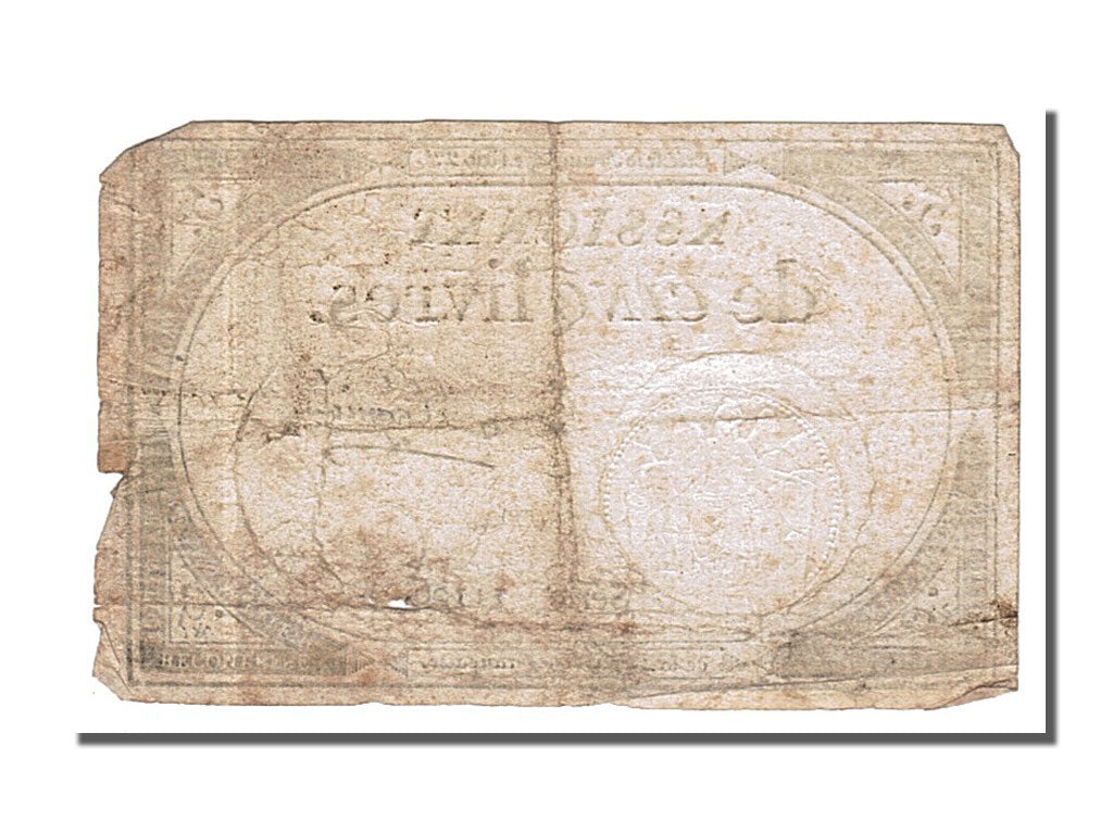 FRANCE, 5 Livres, 1793, 1793-10-31, EF(40-45), Lafaurie #171, FRANCE, 5 Livres,.