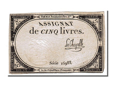 FRANCE, 5 Livres, 1793, 1793-10-31, EF(40-45), Lafaurie #171, FRANCE, 5 Livres,.
