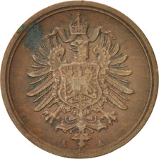 Coin, GERMANY - EMPIRE, Wilhelm I, Pfennig, 1874, Berlin, EF(40-45), Copper