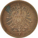 Coin, GERMANY - EMPIRE, Wilhelm I, Pfennig, 1874, Berlin, EF(40-45), Copper