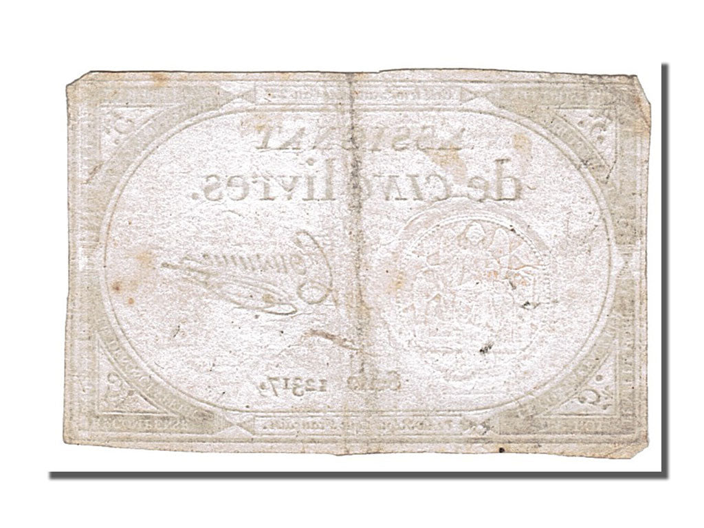 FRANCE, 5 Livres, 1793, 1793-10-31, AU(50-53), Lafaurie #171, FRANCE, 5 Livres,.