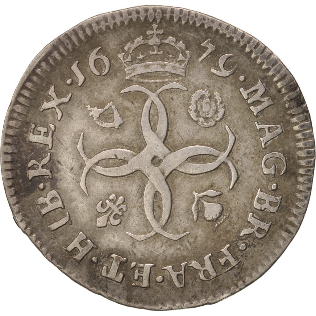 Great Britain, Charles II, 4 Pence, Groat, 1679, EF(40-45), Silver, KM:434