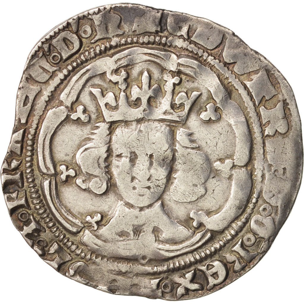 Great Britain, Edward III, Groat, London, VF(30-35), Silver