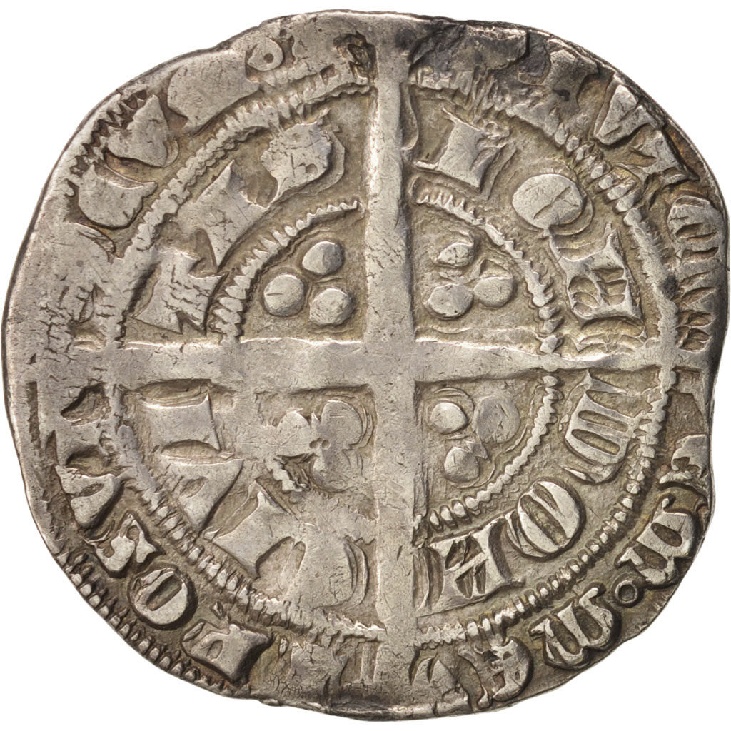 Great Britain, Edward III, Groat, London, VF(30-35), Silver