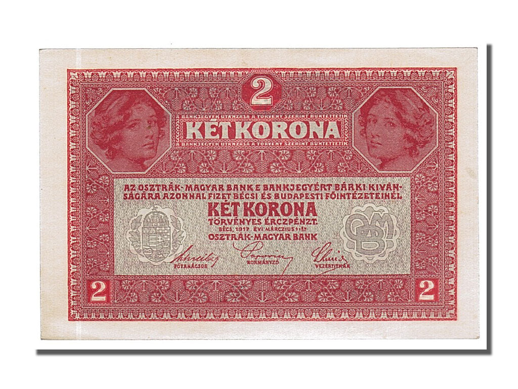 Austria, 2 Kronen, 1917, KM #50, 1917-03-01, UNC(65-70), 759911