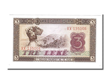 Albania, 3 Lekë, 1976, KM #41a, UNC(65-70), XX 135006