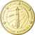 Latvia, Medal, 20 C, Essai-Trial, 2003, MS(65-70), Copper-Nickel Gilt