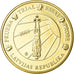 Latvia, Médaille, 20 C, Essai-Trial, 2003, FDC, Copper-Nickel Gilt