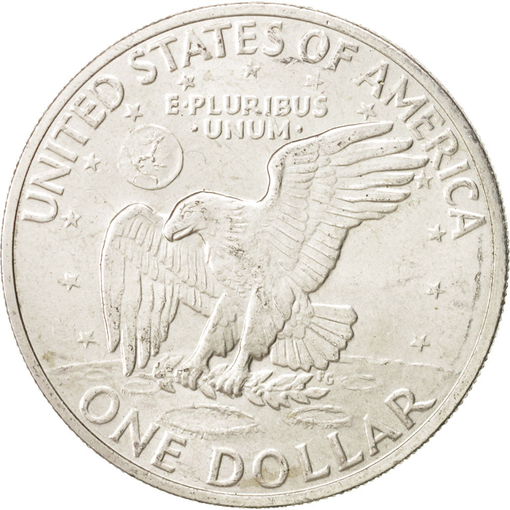 United States, Eisenhower Dollar, 1971, U.S. Mint,San Francisco,AU(50-53),KM203a