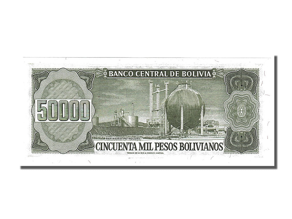 Biljet, Bolivia, 50,000 Pesos Bolivianos, 1984, 1984-06-05, NIEUW