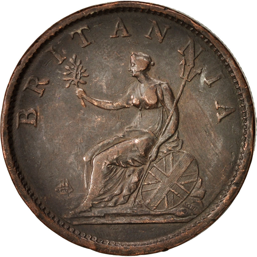 Great Britain, George III, Penny, 1807, VF(30-35), Copper, KM:663