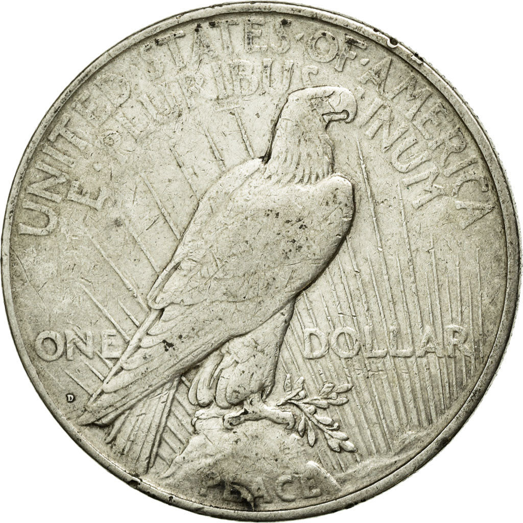 Coin, United States, Peace Dollar, Dollar, 1922, U.S. Mint, Denver, EF(40-45)