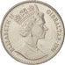 Gibraltar, Elizabeth II, Crown, 1991, AU(55-58), Copper-nickel, KM:86