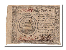 United States, 50 Dollars, 1778, 1778-09-26, EF(40-45)