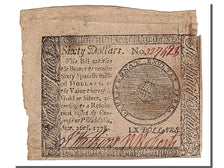 United States, 60 Dollars, 1778, 1778-09-26, EF(40-45)