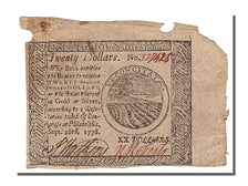 United States, 20 Dollars, 1778, 1778-09-26, EF(40-45)