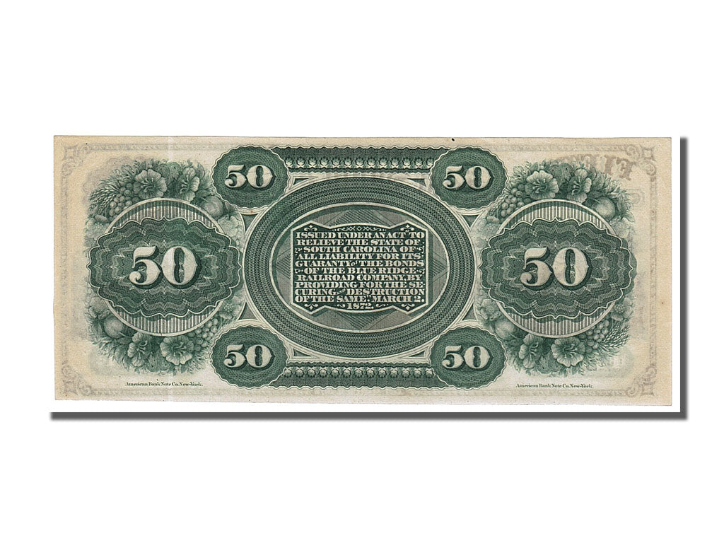Etats-Unis, 50 Dollars type Caroline du Sud