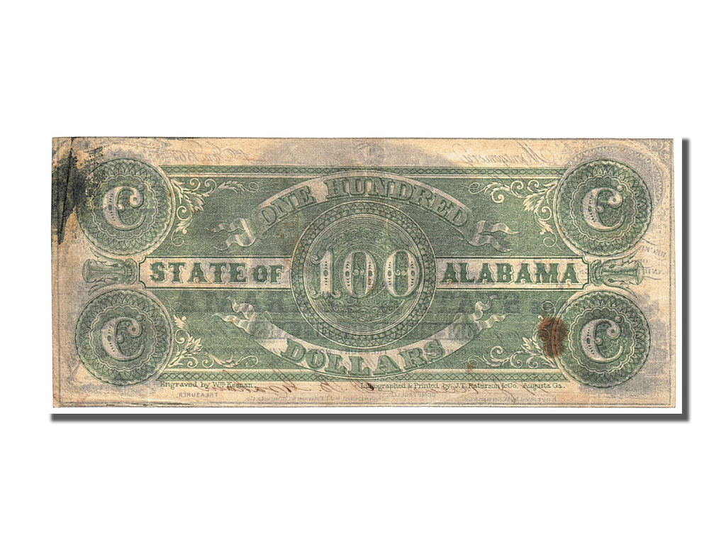 United States, 100 Dollars, 1864, 1864-01-01, VF(30-35)