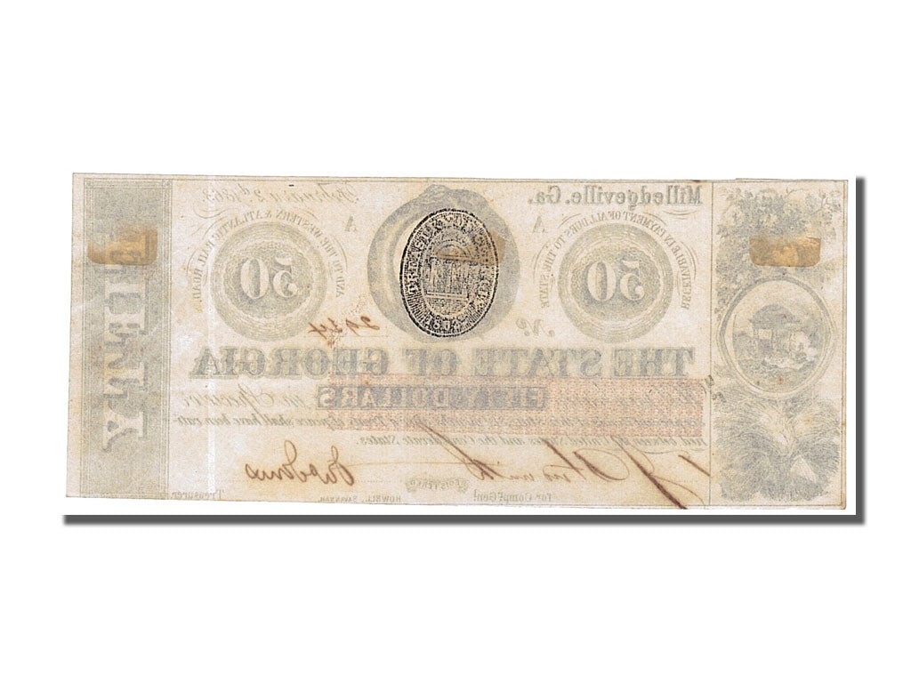 United States, 50 Dollars, 1863, 1863-02-02, AU(50-53)