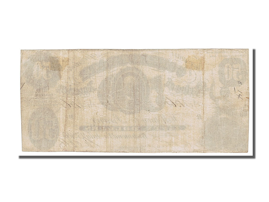Stati Confederati d'America, 50 Dollars, 1861, 1861-07-25, BB+